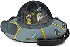 Loungefly Rick And Morty Spaceship Crossbody Bag