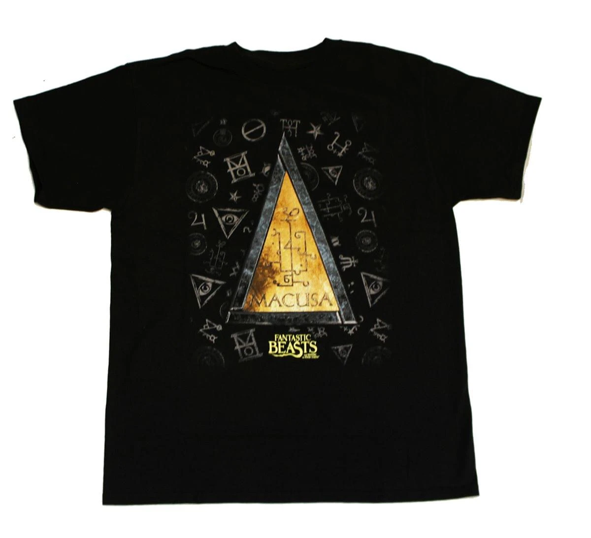 Bioworld Fantastic Beasts Youth Black MACUSA T-Shirt 1 Bioworld Fantastic Beasts Youth Black MACUSA T-Shirt