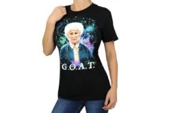 Bioworld The Golden Girls Exclusive Sophia G.O.A.T Graphic Black T-Shirt 9 Bioworld The Golden Girls Exclusive Sophia G.O.A.T Graphic Black T-Shirt -LOUNGEFLY Store BIW TS8A02GDG PC