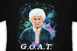 Bioworld The Golden Girls Exclusive Sophia G.O.A.T Graphic Black T-Shirt 10 Bioworld The Golden Girls Exclusive Sophia G.O.A.T Graphic Black T-Shirt -LOUNGEFLY Store BIW TS8A02GDG PD