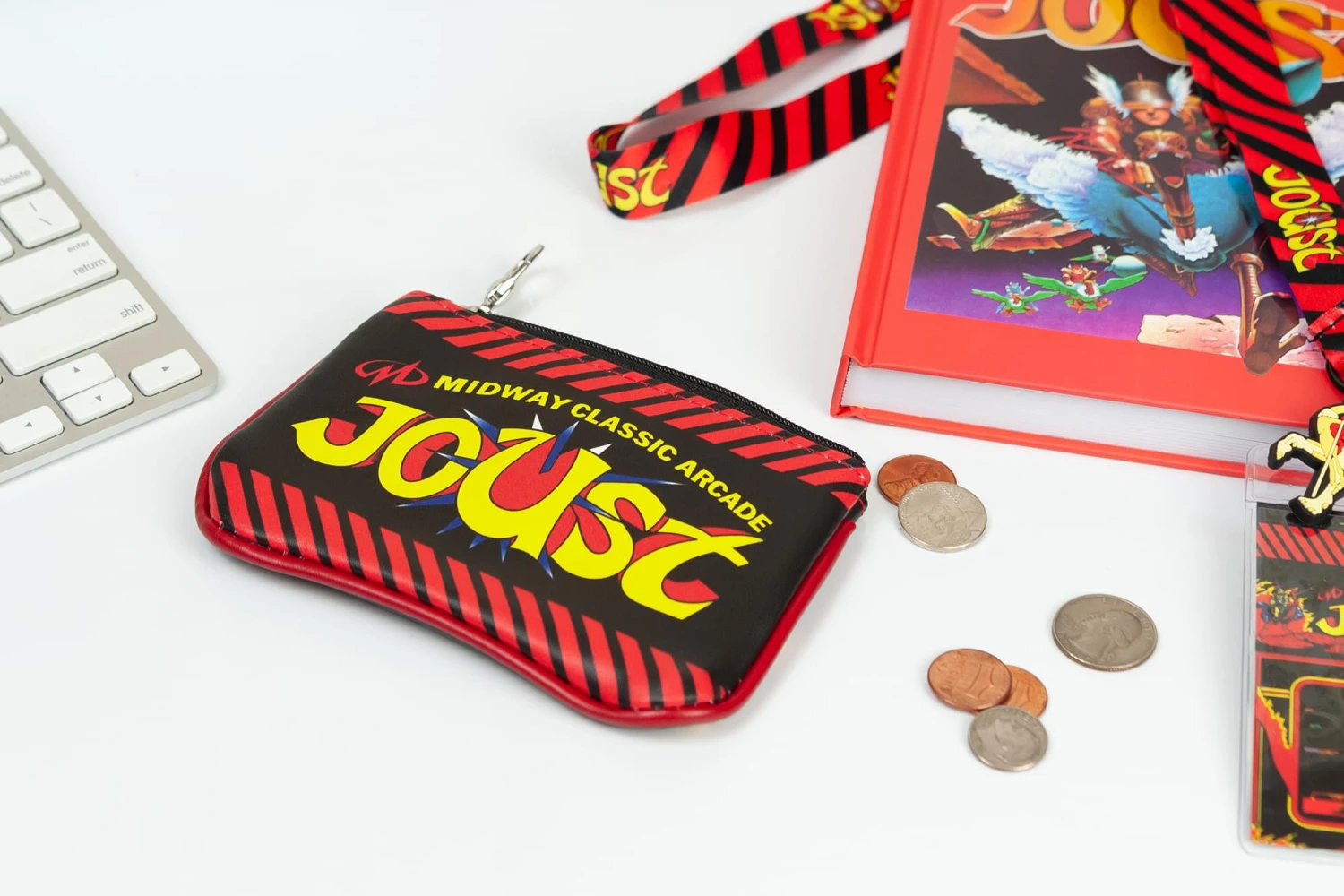 Midway Arcade Games Zippered Coin Purse - Joust 6 Midway Arcade Games Zippered Coin Purse - Joust - Image 6