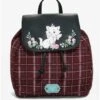 Loungefly Disney The Aristocats Marie Plaid Rucksack And Wallet Set