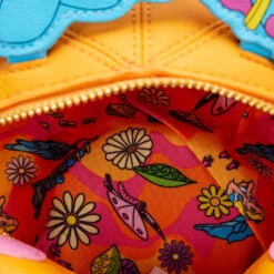 Disney Crossbody Alice In Wonderland Blue Caterpillar Mushroom Stitch Shoppe -LOUNGEFLY Store CaterpillarAIW4