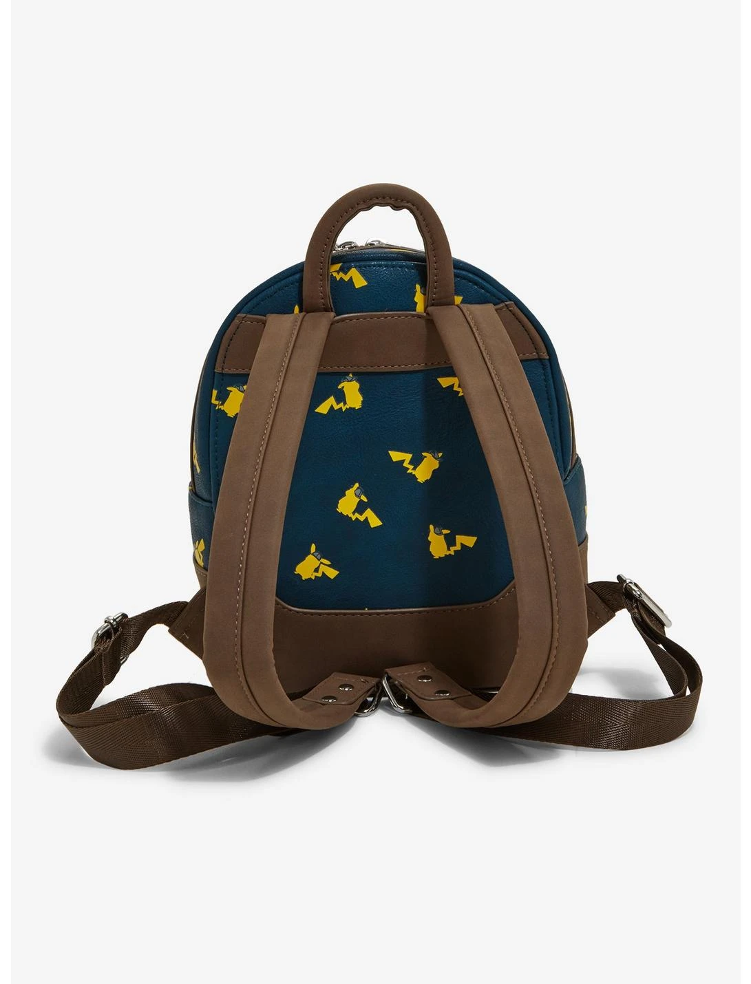 Pokemon Mini Backpack Detective Pikachu AOP Loungefly 2 Pokemon Mini Backpack Detective Pikachu AOP Loungefly - Image 2
