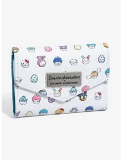 Sanrio Mini Backpack Wallet Set Digimon X Sanrio Egg Loungefly -LOUNGEFLY Store DigimonSanrioWallet1