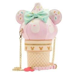 Disney Minnie Soft Serve Ice Cream Crossbody Bag Stitch Shoppe By Loungefly