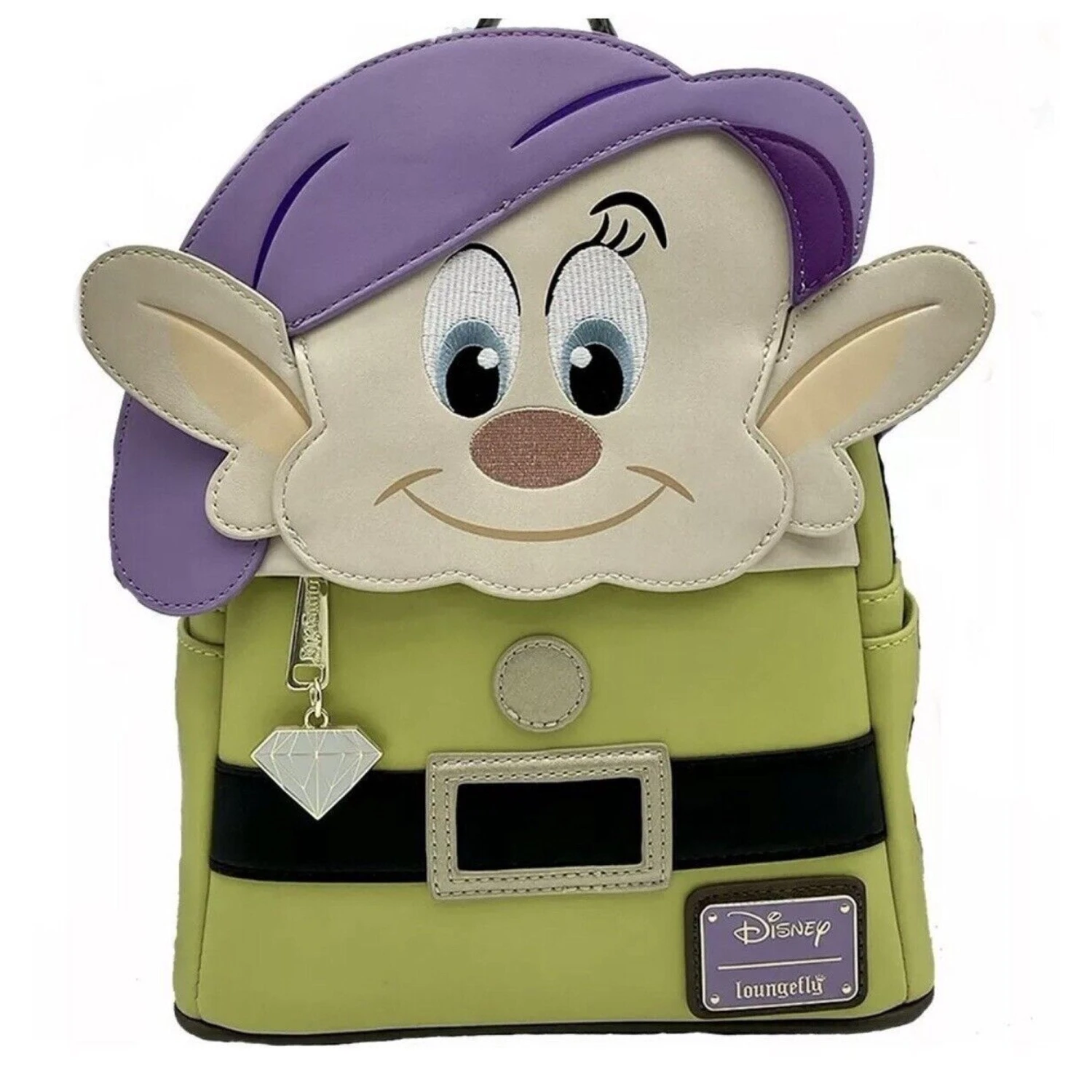 Disney Mini Backpack Snow White And The Seven Dwarfs Dopey Loungefly 1 Disney Mini Backpack Snow White And The Seven Dwarfs Dopey Loungefly
