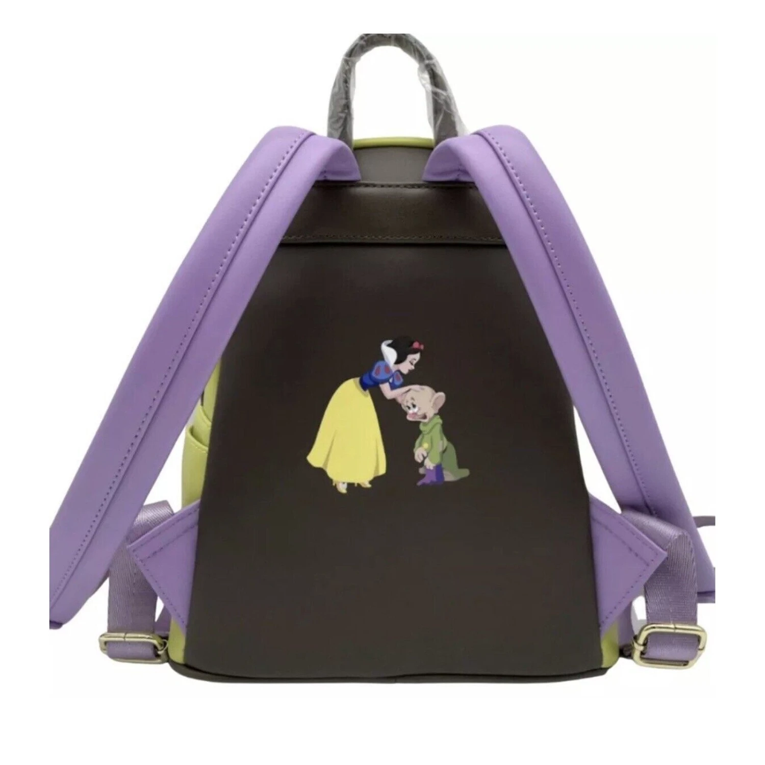 Disney Mini Backpack Snow White And The Seven Dwarfs Dopey Loungefly 2 Disney Mini Backpack Snow White And The Seven Dwarfs Dopey Loungefly - Image 2