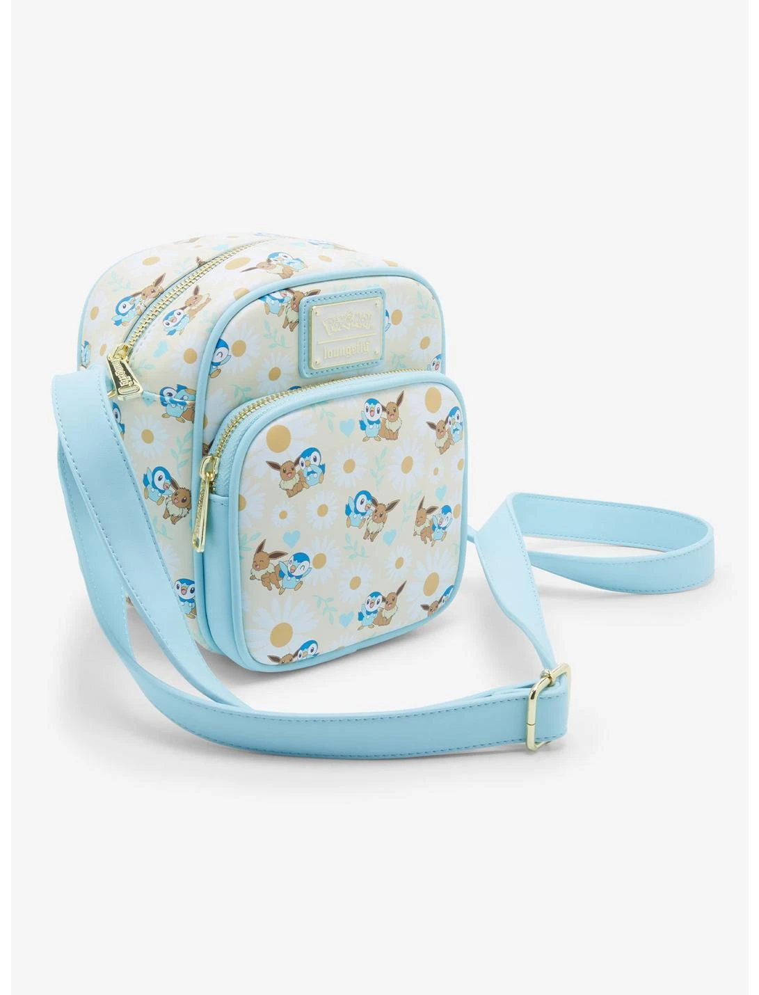 Pokemon Crossbody Eevee & Piplup Besties AOP Loungefly 2 Pokemon Crossbody Eevee & Piplup Besties AOP Loungefly - Image 2