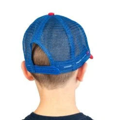 Stranger Things Mesh Red White & Blue Vintage Mesh Trucker Cap -LOUNGEFLY Store FCM 01310 CD