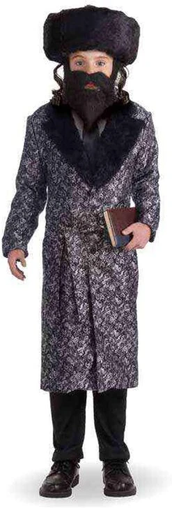 Forum Novelties Silver Robe Child Rabbi Costume