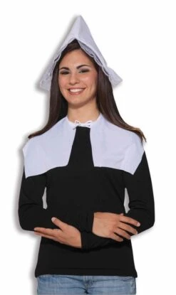 Forum Novelties Thanksgiving Lady Pilgrim Hat Adult
