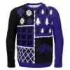 Baltimore Ravens Busy Block NFL Ugly Sweater