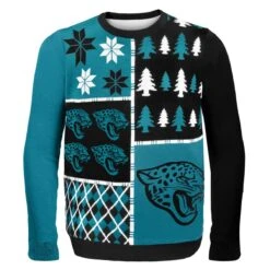 Jacksonville Jaguars Busy Block NFL Ugly Sweater