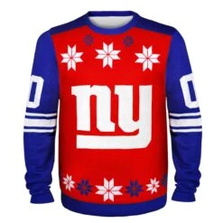 New York Giants Team Jersey NFL Ugly Sweater