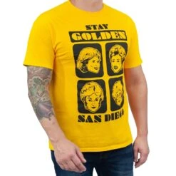 Golden Girls "Stay Golden San Diego" Men's T-Shirt -LOUNGEFLY Store HBA GGSDCCTEE L CB a682c7b3 6950 4c62 a461 0323c8d55035