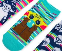 Star Wars: The Mandalorian Unisex Low-Cut Socks | Set A | 5 Pairs | Size 4-10 9 Star Wars: The Mandalorian Unisex Low-Cut Socks | Set A | 5 Pairs | Size 4-10 -LOUNGEFLY Store HYP TK656 CC