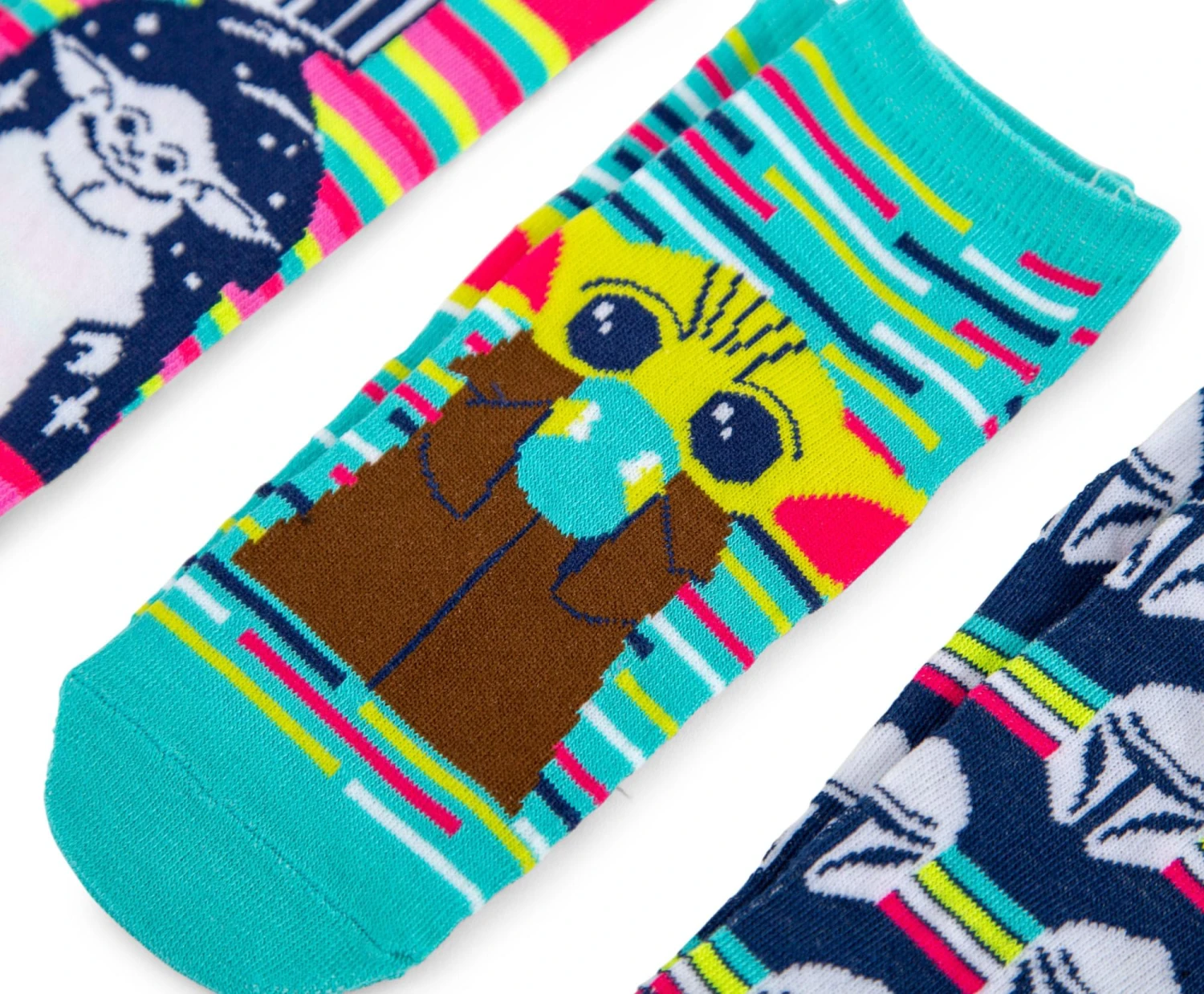 Star Wars: The Mandalorian Unisex Low-Cut Socks | Set A | 5 Pairs | Size 4-10 3 Star Wars: The Mandalorian Unisex Low-Cut Socks | Set A | 5 Pairs | Size 4-10 - Image 3