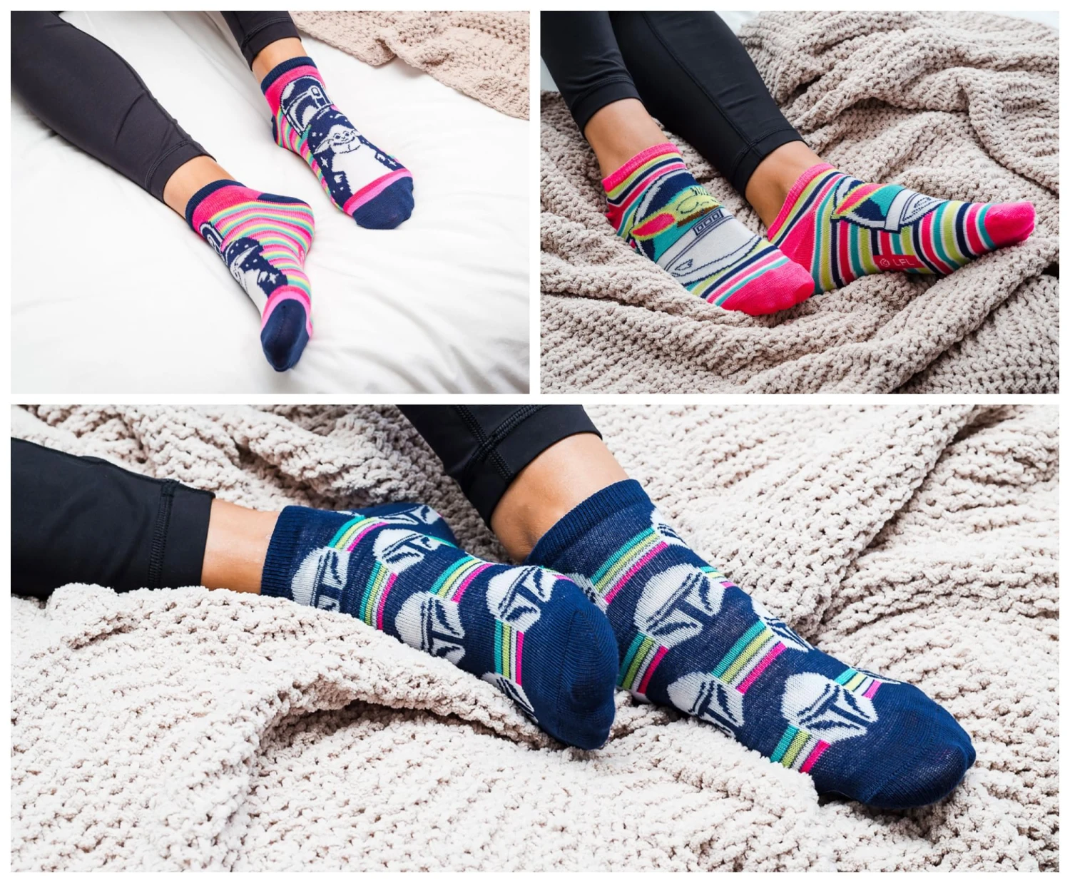 Star Wars: The Mandalorian Unisex Low-Cut Socks | Set A | 5 Pairs | Size 4-10 4 Star Wars: The Mandalorian Unisex Low-Cut Socks | Set A | 5 Pairs | Size 4-10 - Image 4