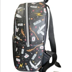 Harry Potter Mini Backpack Hogwarts Funko -LOUNGEFLY Store HogwartsAOP3