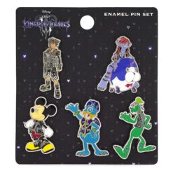 Disney Mini Backpack, Crossbody, Wallet, And Pins Set Kingdom Hearts III Funko Loungefly -LOUNGEFLY Store KH3pins1