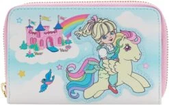 LOUNGEFLY My Little Pony Castle Zip Around Wallet