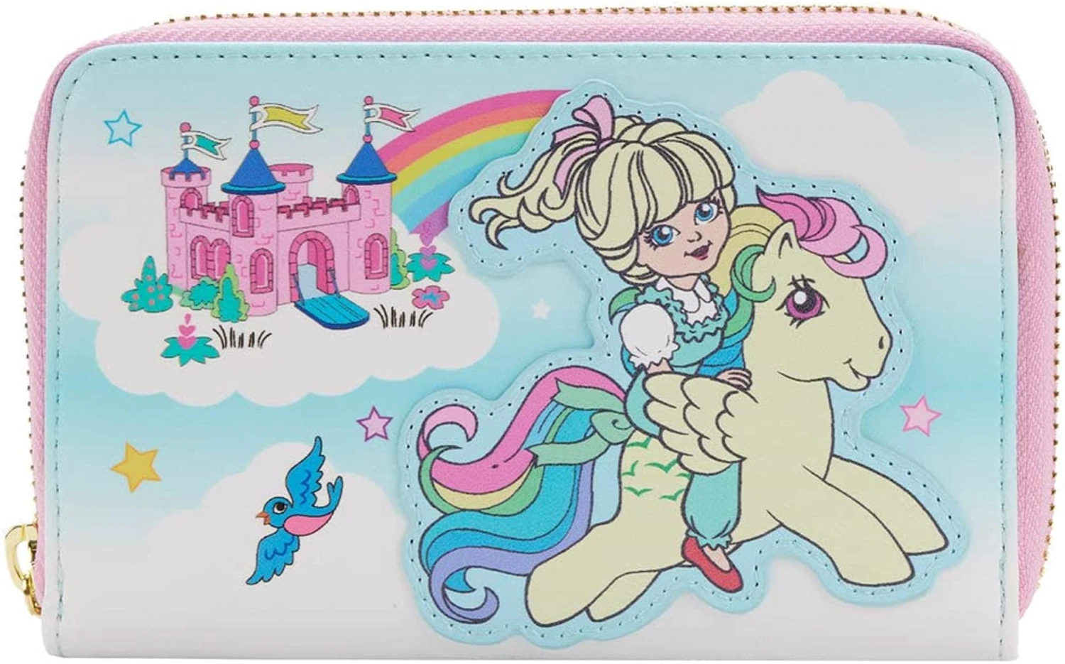 LOUNGEFLY My Little Pony Castle Zip Around Wallet 1 LOUNGEFLY My Little Pony Castle Zip Around Wallet