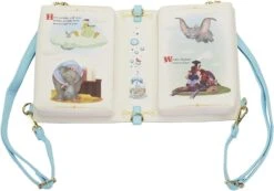 LOUNGEFLY Disney Dumbo Book Convertible Crossbody Bag 5 LOUNGEFLY Disney Dumbo Book Convertible Crossbody Bag -LOUNGEFLY Store LFY WDTB2647 CC
