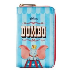 LOUNGEFLY Disney Dumbo Book Zip Around Wallet