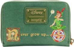 LOUNGEFLY Disney Peter Pan Book Zip Around Wallet 7 LOUNGEFLY Disney Peter Pan Book Zip Around Wallet -LOUNGEFLY Store LFY WDWA2115 CD
