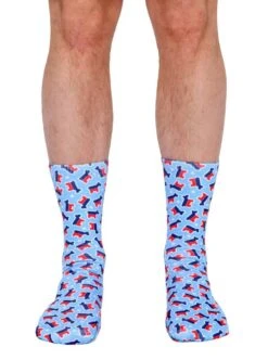 Democrat Donkey Crew Socks
