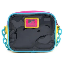 MTV Crossbody Clear & Neon Loungefly -LOUNGEFLY Store MTV5