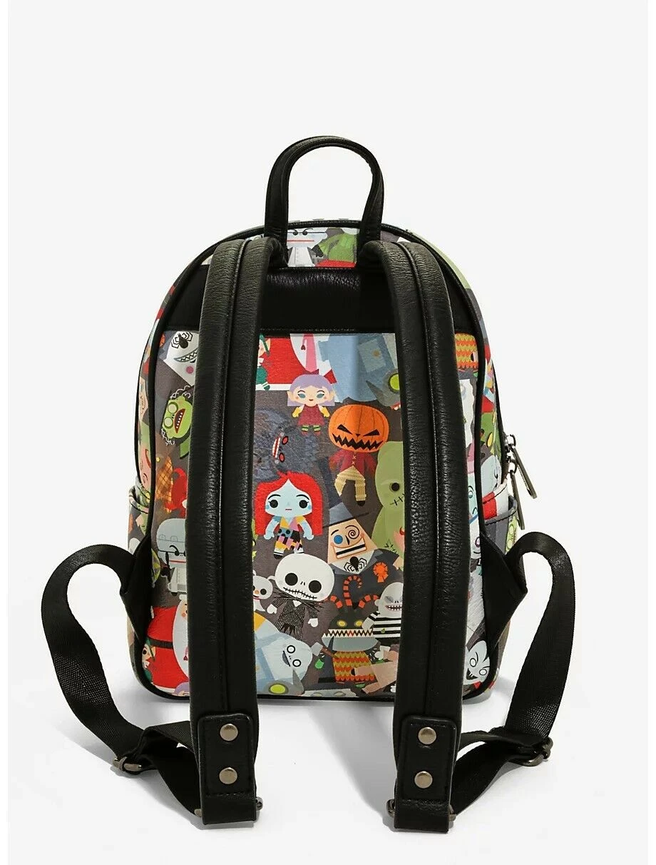 Disney Mini Backpack, Wallet, & Crossbody Set Nightmare Before Christmas Chibi Loungefly 4 Disney Mini Backpack, Wallet, & Crossbody Set Nightmare Before Christmas Chibi Loungefly - Image 4