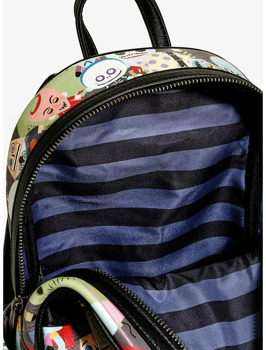 Disney Mini Backpack, Wallet, & Crossbody Set Nightmare Before Christmas Chibi Loungefly 5 Disney Mini Backpack, Wallet, & Crossbody Set Nightmare Before Christmas Chibi Loungefly - Image 5