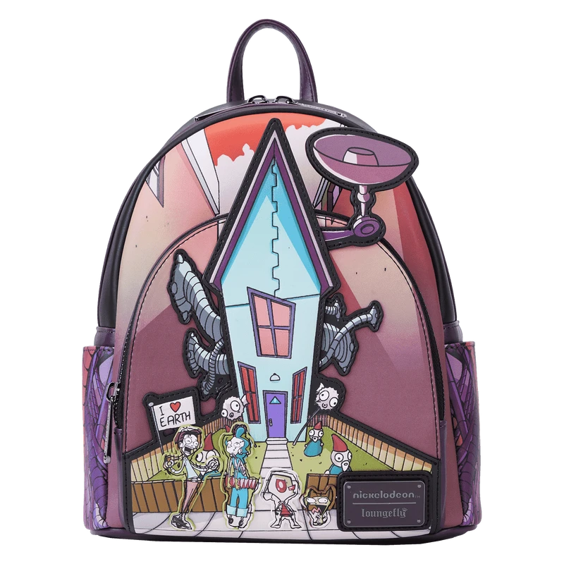 Invader Zim Mini Backpack Secret Lair Loungefly 1 Invader Zim Mini Backpack Secret Lair Loungefly