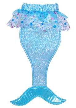 Girl's Costume Mermaid Tail With Sound: Blue