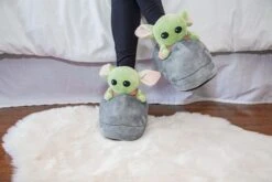 Star Wars: The Mandalorian The Child Grogu 3D Slippers -LOUNGEFLY Store RBF 16365 CE