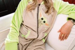 Star Wars: The Mandalorian, Grogu "The Child" Women's Onesie -LOUNGEFLY Store RBF 16461 CE