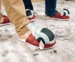Star Wars Boba Fett Firespray Gunship Unisex Slippers For Adults 25 Star Wars Boba Fett Firespray Gunship Unisex Slippers For Adults -LOUNGEFLY Store RBF 16961 CF