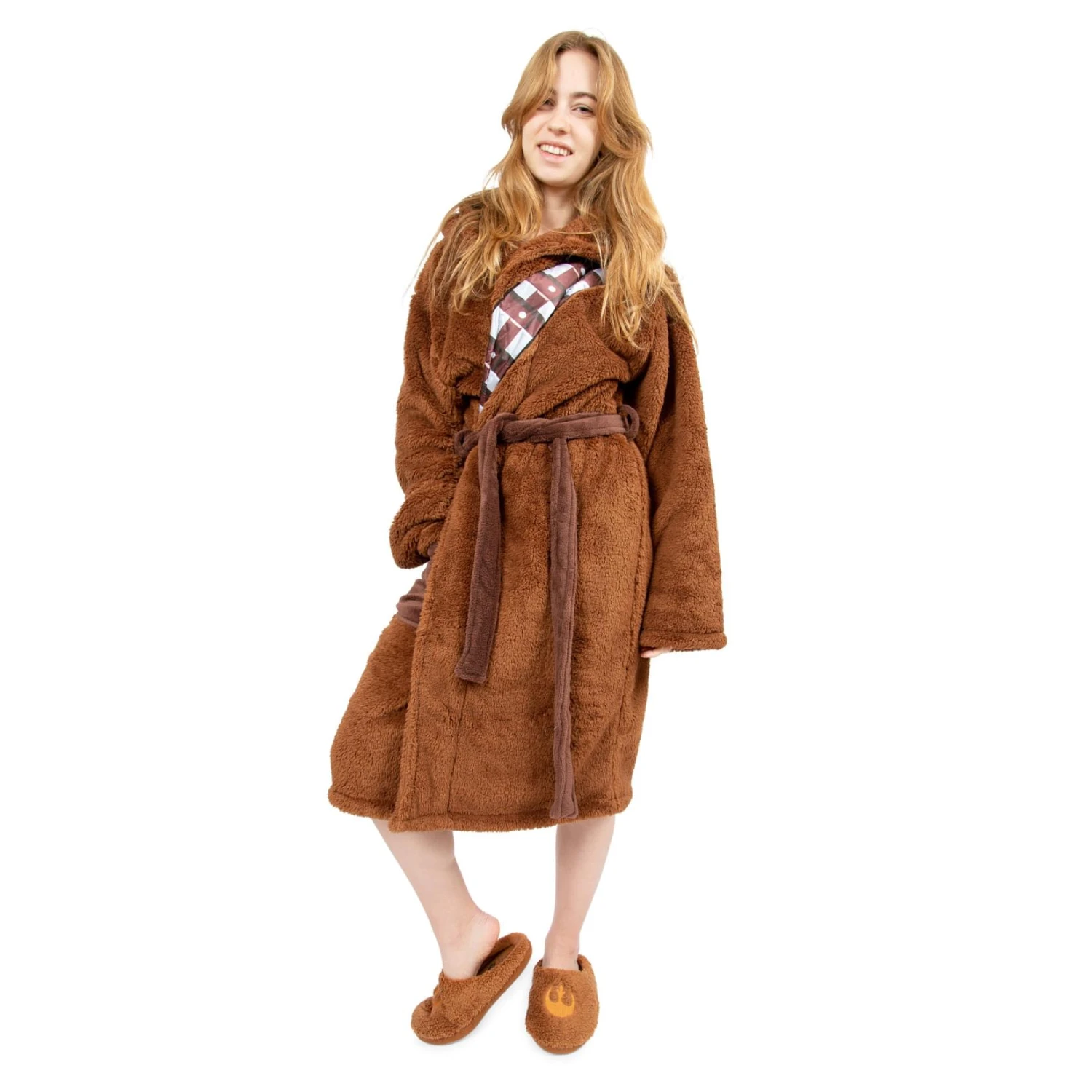 Star Wars Chewbacca Robe And Slipper Set For Adults 1 Star Wars Chewbacca Robe And Slipper Set For Adults