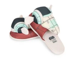 Star Wars Boba Fett Firespray Gunship Unisex Slippers For Adults