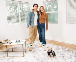 Star Wars: The Mandalorian Grogu Women's Boot Slippers -LOUNGEFLY Store RBF 17437 CF