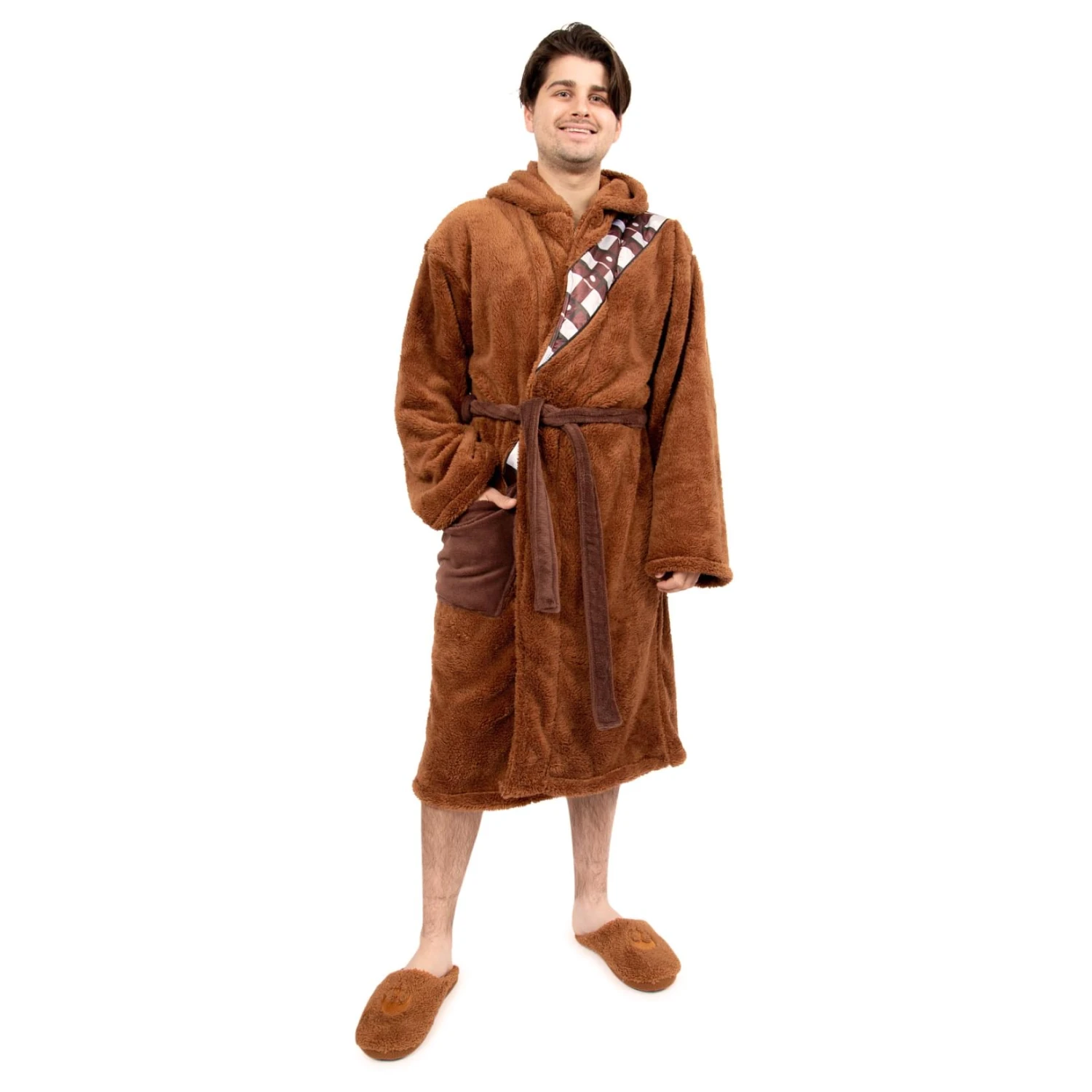Star Wars Chewbacca Robe And Slipper Set For Adults 2 Star Wars Chewbacca Robe And Slipper Set For Adults - Image 2