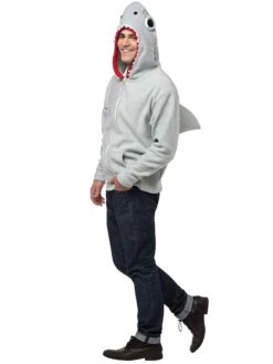 Shark Hoodie Adult Costume