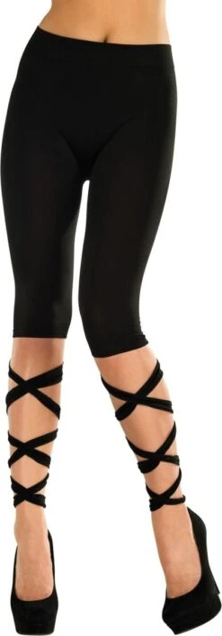 Lace Down Costume Leggings Adult