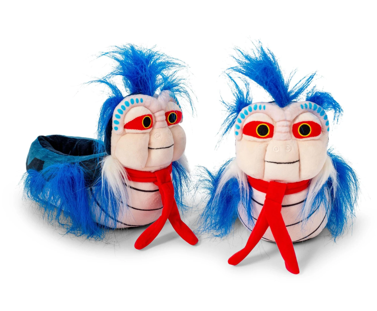 Labyrinth Ello Worm Plush Slippers For Adults | One Size Fits Most 1 Labyrinth Ello Worm Plush Slippers For Adults | One Size Fits Most