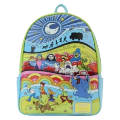 Scooby Doo Mini Backpack Psychedelic Monster Chase GITD Loungefly