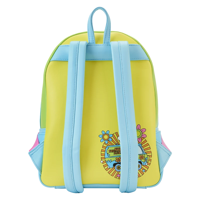 Scooby Doo Mini Backpack Psychedelic Monster Chase GITD Loungefly 4 Scooby Doo Mini Backpack Psychedelic Monster Chase GITD Loungefly - Image 4