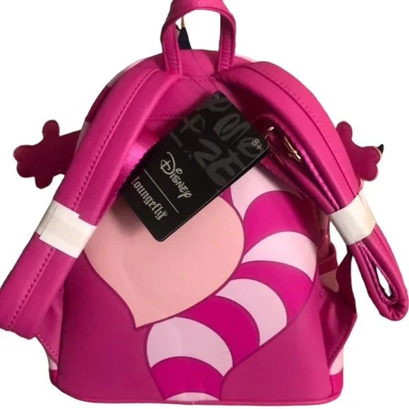 Disney Loungefly Cheshire Cat Sequin Mini Backpack Alice In Wonderland 2 Disney Loungefly Cheshire Cat Sequin Mini Backpack Alice In Wonderland - Image 2