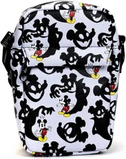 Disney Crossbody Shadow Mickey Storybook AOP Buckle-Down